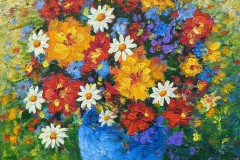 Flowers for You by Leana Leitzke, Acrylic