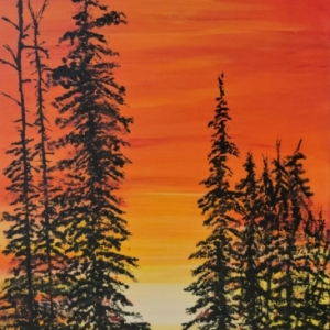 Firey-Sunset-Theresa-Williams-Acrylic-235