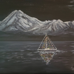 Christmas-Sail-AcrylicTheresa-Williams-Holiday-Show