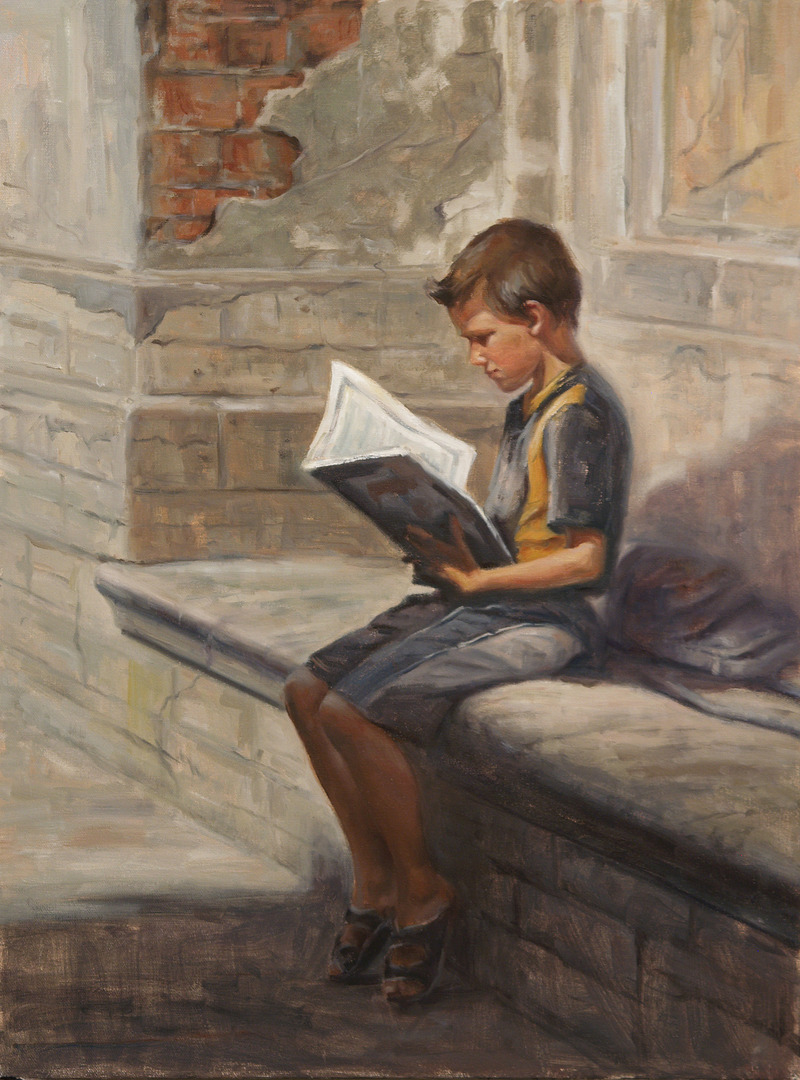 Книга про картину. Мальчик с книгой живопись. Известные картины с книгами. Мальчик с книжкой в картинах художников.