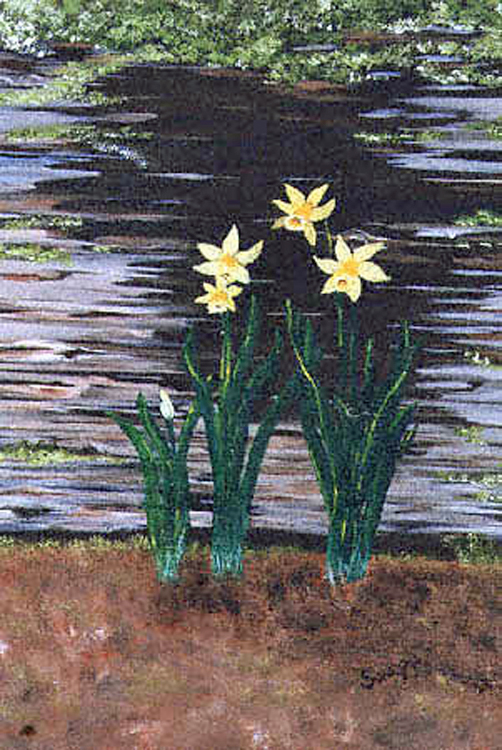 Spring in Miniature by Susan Swapp, Acrylic