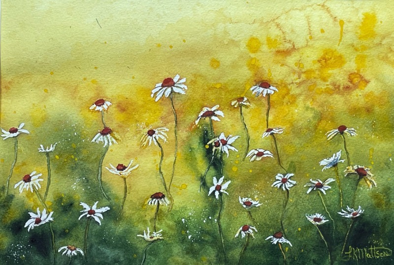 Spring's Promise 2 by Lynnea Mattson, Watercolor