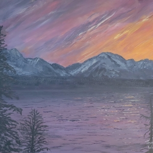 Williams-Theresa-Acrylic-Purple-Sunset-350