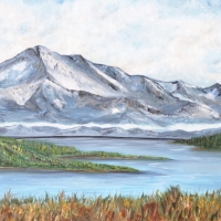 Williams-Theresa-Serene-Mountains-acrylic-385